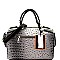 Ostrich Embossed 2-Way Boston Satchel MH-TU7164