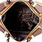 Ostrich Embossed 2-Way Boston Satchel MH-TU7164