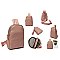 Fashion Solid Color Sling Bag