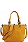 2 IN 1 TOTE WITH WALLET AND THICK STRAP