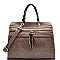 62450-LP Stud Accent 2 Way Satchel