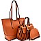 Wholesale Satchel Classy 3 in 1 Tote SET