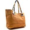 Handle Accented Bag In Bag Tote