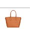 3-in-1 Twin Tote Value Set W Wallet