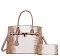 2 IN 1 Tie-dyed Hot Crocodile Satchel Set + Wallet