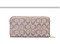 Oval -V- Design Multi-Compartment Wallet - Cross-Body with Strap