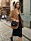 Quilted Mini Shoulder Cross-body bag BLACK