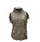 Cowl Neck Chrochet Sleaveless Cape