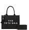 BLACK THE TOTE BAG SETS