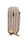 Oval -V- Design Multi-Compartment Wallet - Cross-Body with Strap