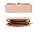 2- in-1 Oval Twist Lock Monogram Satchel Set + KeyChain Charming & Wallet