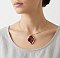 wine Rigid pendant necklace