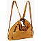 Fashion Convertible Shoulder Bag Backpack