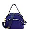 Multi-Compartment Nylon Dome-Shaped Cross Body MH-CW1984