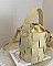 DRAWSTRING HANDMADE WOVEN BUCKET BAG