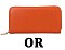 Smooth Zip-Around Wallet