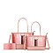 3-in-1 Crocodile Tote Bags with Wallet Value Set