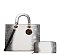 black-white handbag