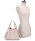Triple compartment Satchel - Bucket - Shoulder bag