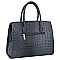 Quality Croc Alligator 2-in-1 Satchel