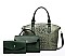 3 IN 1 CROCODILE PATTERN SATCHEL SET