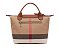 2-in-1 Plaid Luxury Top Handle Satchel Handbag Set