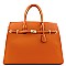 Celebrity Style Tote Belted Accent Tote