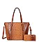 2 in 1 Crocodile Tote / Wallet Set