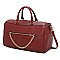 Chain Zipper 3-in-1 Boston Bag Satchel -Duffle