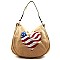 David Jones US Flag Hobo Bag