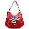 David Jones US Flag Hobo Bag