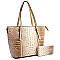 2 in 1 Crocodile Tote / Wallet Set