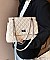 STYLISH QUILTED CHAIN STRAP SATCHEL