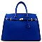 Celebrity Style Tote Belted Accent Tote