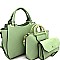 Classy 3 in 1 Wing Satchel Value SET MC0034-LP