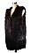 Elegant Soft Fur Longline Vest