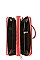 CROCO PATTERN DOUBLE SIDE WALLET WITH HAND STRAP