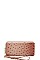 CROCO PATTERN DOUBLE SIDE WALLET WITH HAND STRAP