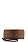 CROCO PATTERN DOUBLE SIDE WALLET WITH HAND STRAP