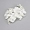 FASHIONABLE BRIDAL FLOWER HAIR COMB W/ PEARLS SLW0643