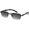 Pack of 12 Stylish Half Rimmed Rectangular Sunglasses