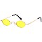 Pack of 12 Oval Temple Frame Sunglasses