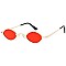 Pack of 12 Oval Temple Frame Sunglasses