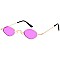 Pack of 12 Oval Temple Frame Sunglasses