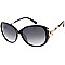 Pack of 12 Fancy Frame Round Sunglasses w Pearl Accent