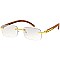 Pack of 12 Rectangle Two Tone Sunglasses