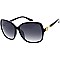 Pack of 12 Gold Accent Frame Statement Sunglasses