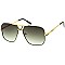 Pack of 12 Rimless Square Aviator Sunglasses