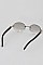 PACK OF 12 Rhinestones Rimless Round Sunglasses