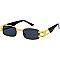 Pack of 12 Thick Frame Rectangle Sunglasses